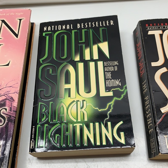 Lot 3 John Saul books paperback hardcover - Picture 4 of 11